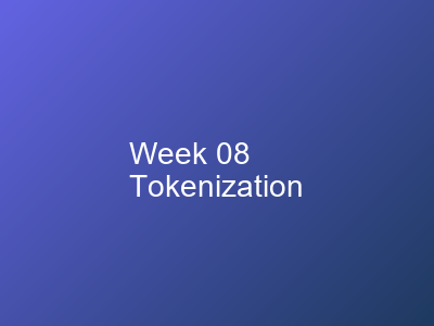 Tokenization
