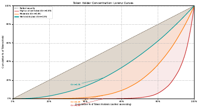 Token Holder Distribution Lorenz