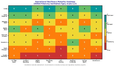 Resilience Maturity Heatmap